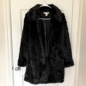 H&M Faux Fur Coat